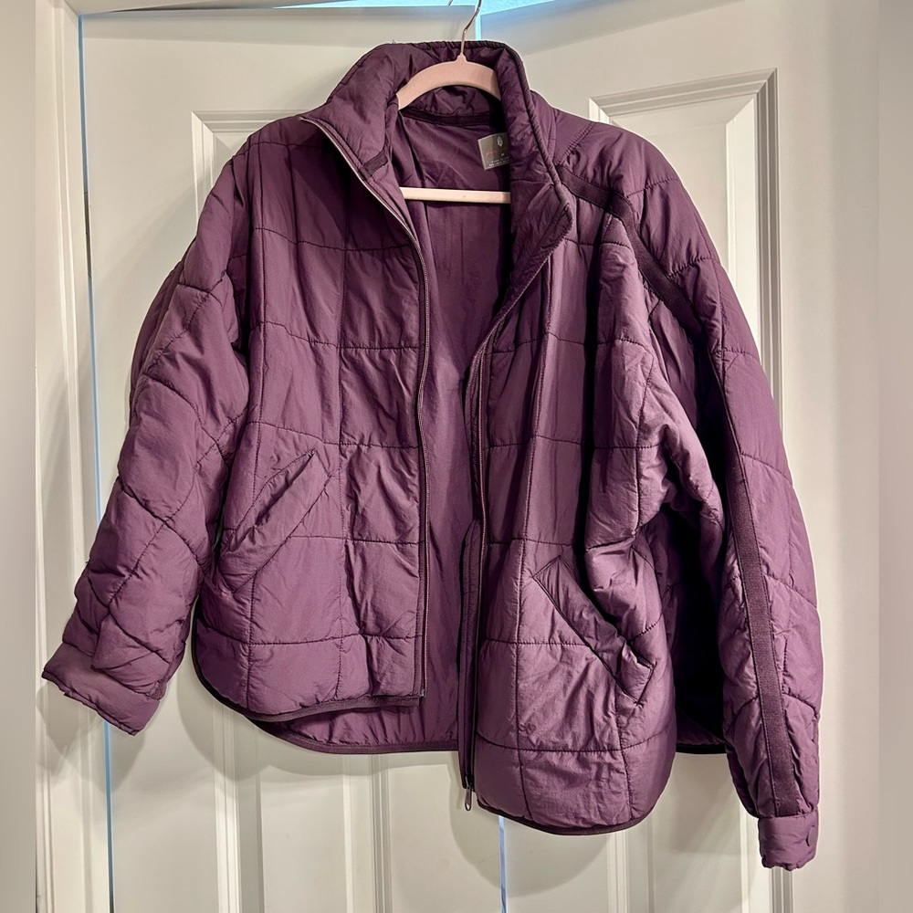 Free People Pippa Jacket Purple Medium